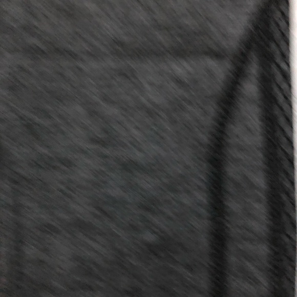 Dark grey sport Women’s leggings wide stitching side inserts high rise stretch - Picture 8 of 10